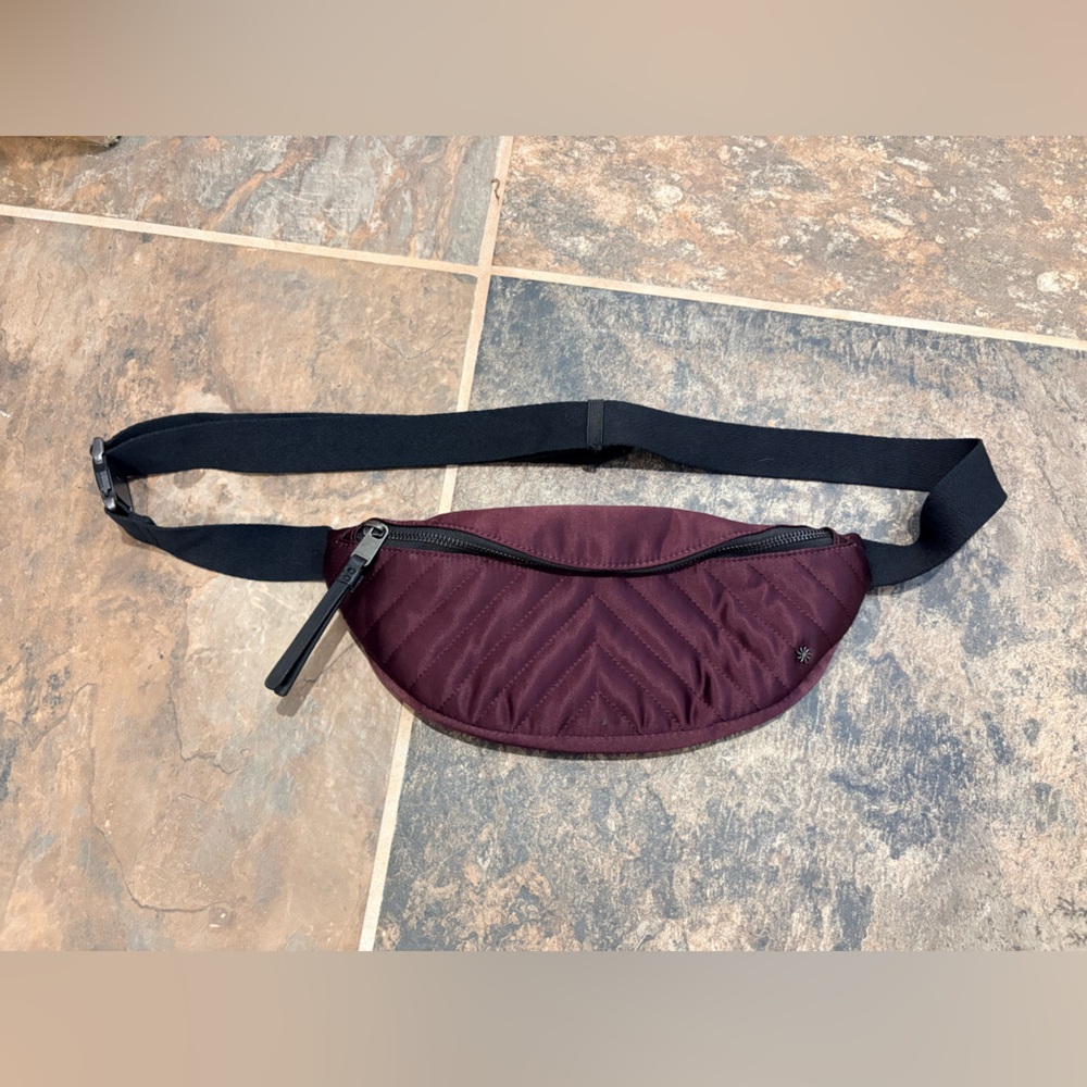 Athleta Burgundy Crossbody Bag